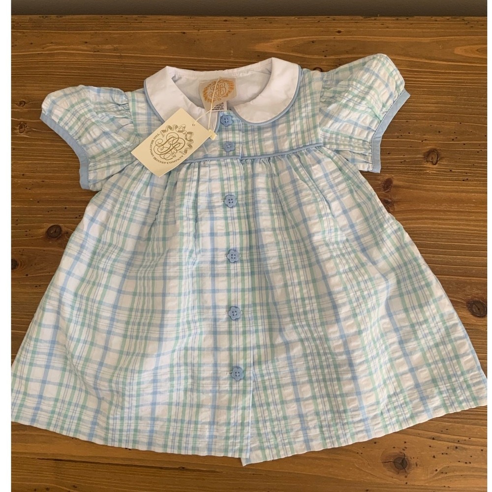 TBBC Tabitha's Teacher Pet Dress Turks Teal Sewanee and Beale St Blue NWT